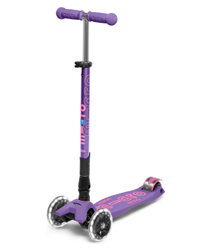 Micro Maxi Deluxe Foldable LED skrejritenis