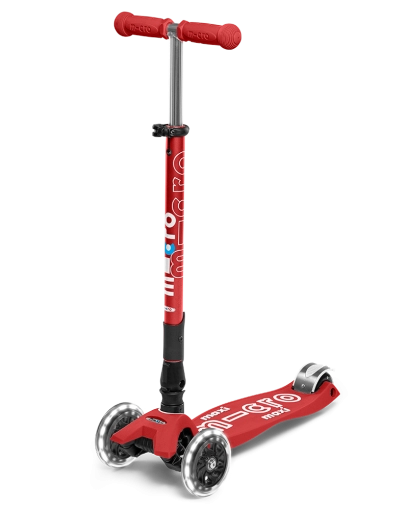 Micro Maxi Deluxe Foldable LED skrejritenis