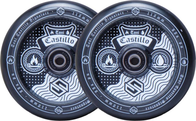 Striker Toni Castillo Pro Skrejriteņa riteņi 2gb. 110mm