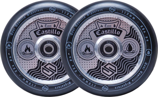 Striker Toni Castillo Pro Skrejriteņa riteņi 2gb. 110mm