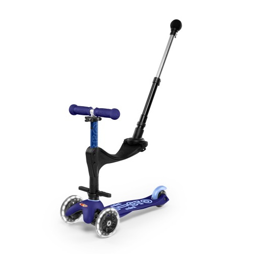 Micro Mini 3 in 1 Deluxe Plus LED skrejritenis