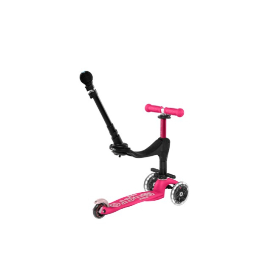 Micro Mini 3 in 1 Deluxe Plus LED skrejritenis