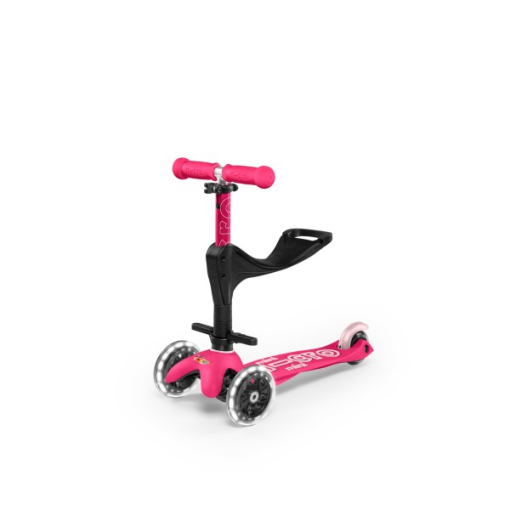 Micro Mini 3 in 1 Deluxe Plus LED skrejritenis