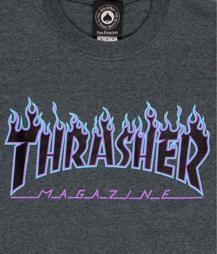 Thrasher T-krekls Flame
