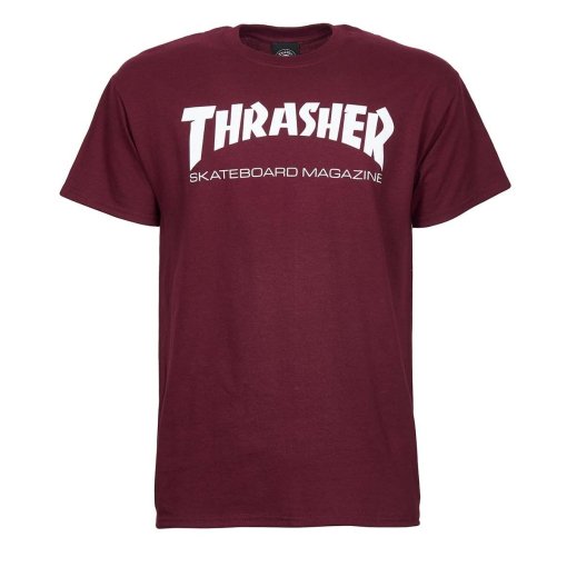Thrasher T-krekls Skate Mag Maroon