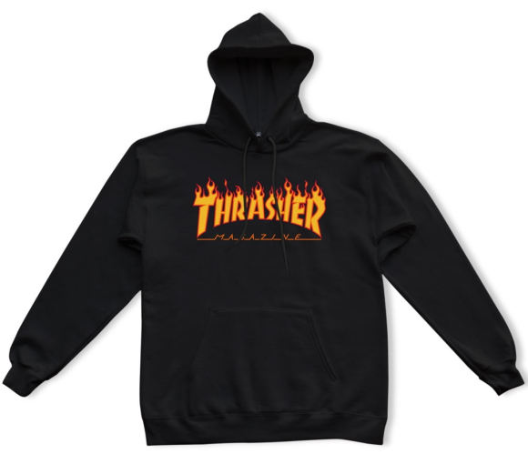 Thrasher Džemperis ar kapuci Flame