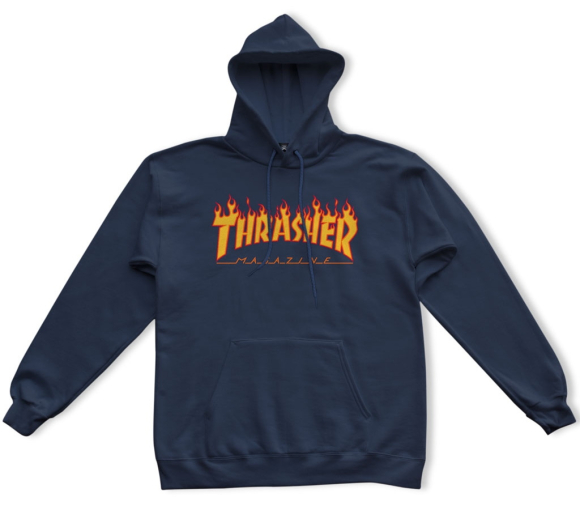 Thrasher Džemperis ar kapuci Flame
