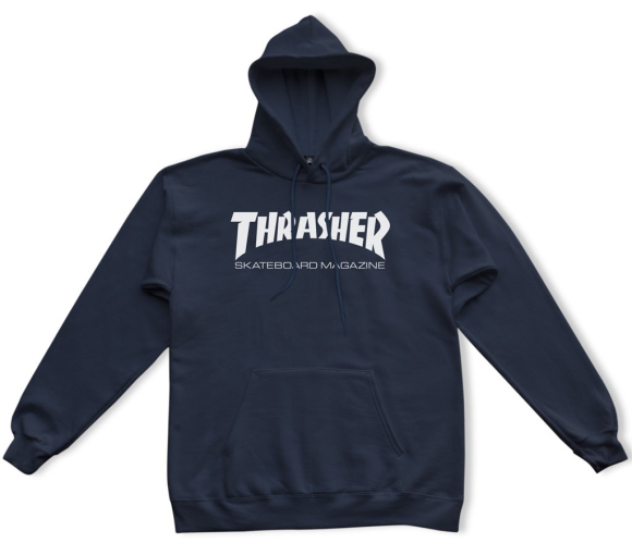 Thrasher Džemperis ar kapuci Skate Mag Navy