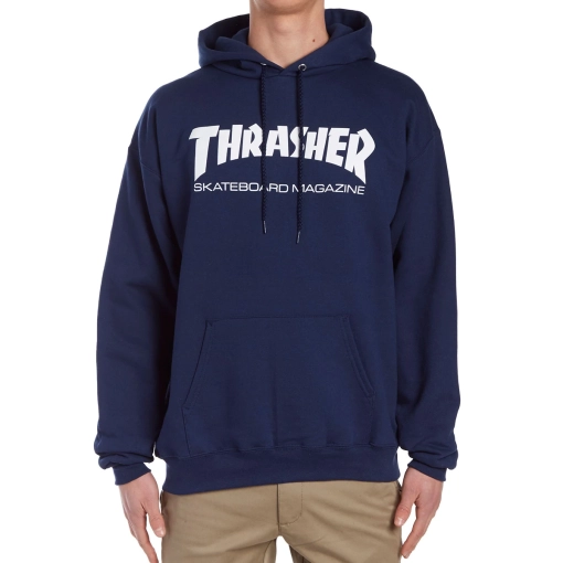 Thrasher Džemperis ar kapuci Skate Mag Navy
