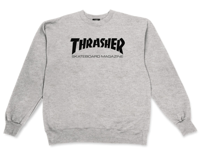 Thrasher džemperis Skate Mag Grey