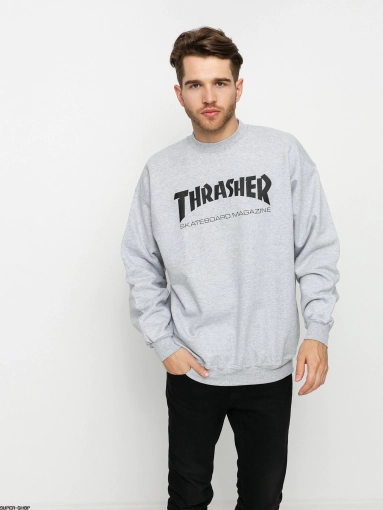 Thrasher džemperis Skate Mag Grey