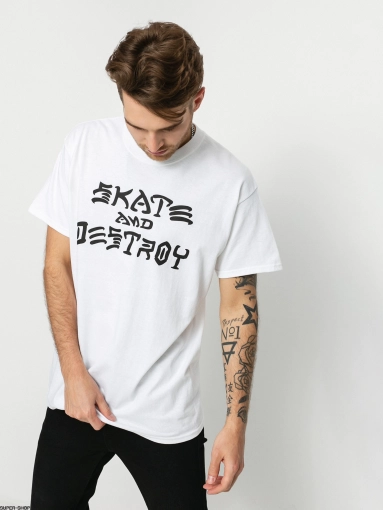Thrasher T-shirt Skate and Destroy