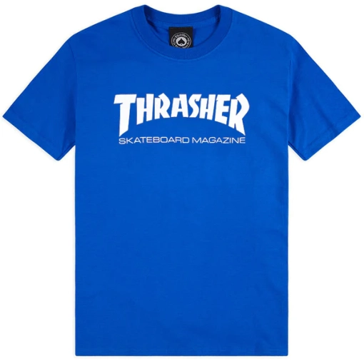 Thrasher T-krekls Skate Mag Royal Blue