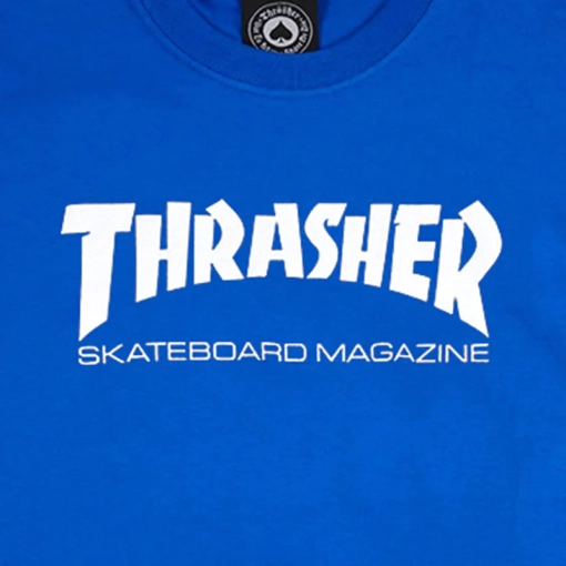 Thrasher T-krekls Skate Mag Royal Blue