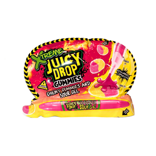 Košļājamā konfekte Bazooka Juicy Drop Xtreme
