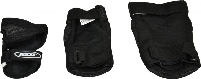 Roces Ventilated Skate Pads Triple aizsargu komplekts