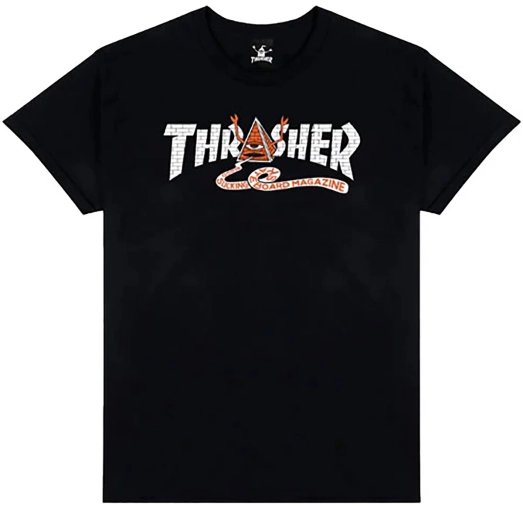 Thrasher x Toy Machine T-krekls Pyramid
