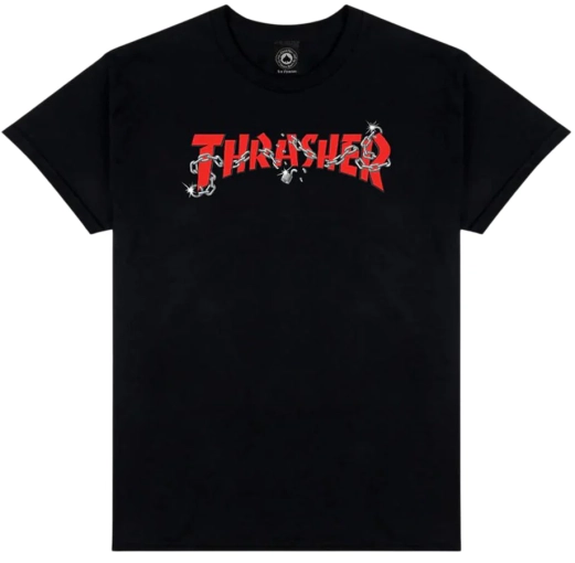 Thrasher T-krekls Chains by Daniel Shepard