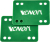 Venom 1/8" Risers (set of 2)