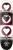 Heart Supply Complete 8.25" skrituļdēlis