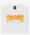 Thrasher T-krekls Flame White