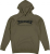 Thrasher Džemperis ar kapuci Skate Mag Army Green