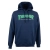 Thrasher толстовка с капюшоном Outlined Navy Blue