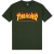Thrasher T-krekls Flame Forest Green