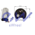 Kit controlador BLDC 24V 250W + display LCD con acelerador + freno.