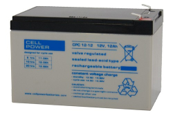 Аkumulators Cell Power 12V, 12Ah