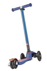 Micro Maxi Deluxe skrejritenis Zils/Sarkans