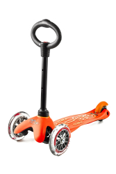 Micro Mini 3 in 1 Deluxe skrejritenis Oranžs