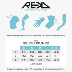 REKD Recreational Triple komplekts M