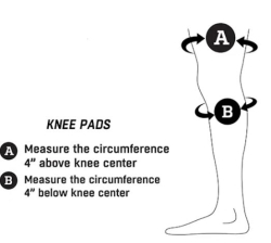 Pro-Tec Knee Pads Open Back Melns S