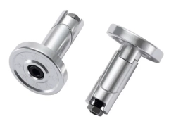 Blunt Bar Ends Silver