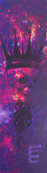 Longway Printed Skull King GripTape Violet