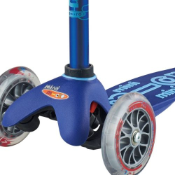 Micro Mini 3 in 1 Deluxe Plus skrejritenis Zils