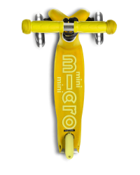 Micro Mini Deluxe LED skrejritenis ( spīdoši riteņi ) Dzeltens