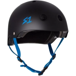 S-One V2 Lifer ķivere M Melns matte Cyan straps