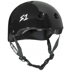 S-One V2 Lifer ķivere L Melns Glossy