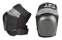 187 Killer Pro Derby Knee Pads L izmērs Pelēks