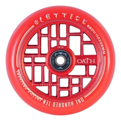Oath Lattice Pro Scooter Wheels 2-pack 110mm Red
