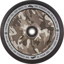 Striker Lighty Full Core V3 Melns Pro skrejritenis Ritenis 110mm Snow Camouflage
