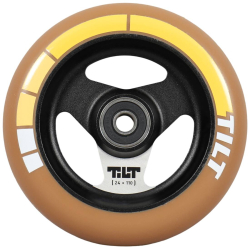 Tilt Stage I Pro Scooter Wheels 2-Pack Gold Stripe