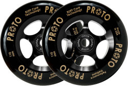 Proto Gripper Pro Scooter Wheels 2-Pack Black