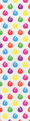 Hella Grip Sloth Dot Pro Scooter Grip Tape Rainbow