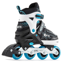 SFR Pulsar Adjustable Inline Skates Zils 25.5-29