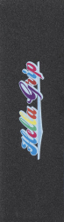 Hella Grip Classic Pro Scooter GripTape Rainbow On Black