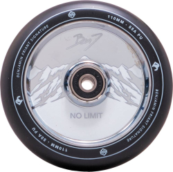 Striker Benj No Limit Pro Scooter Wheels 2-Pack 110mm (Black/Chrome)
