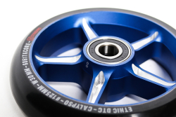 Ethic Calypso wheel 125mm 12std Blue